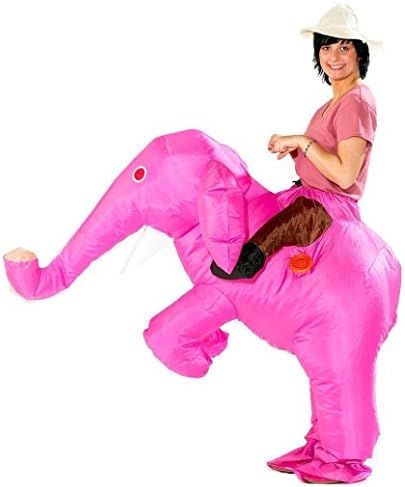 Ride An Elephant Inflatable Halloween Costume Cosplay Fancy Dress