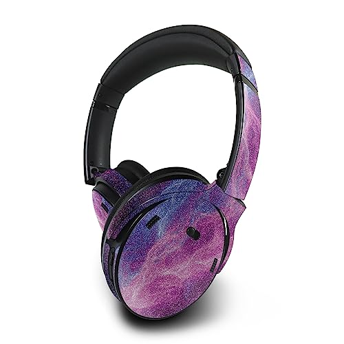 Image of MightySkins Glossy Glitter Skin Compatible with Bose QuietComfort 45 Headphones Raw Energy | Protective, Durable High-Gloss Glitter Finish | Easy to Apply | Made in The USA