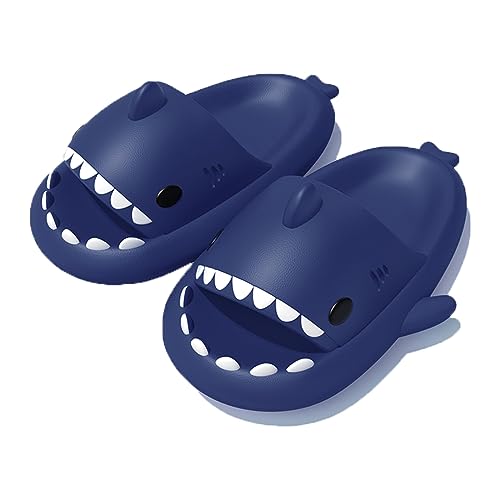 Zureto Shark Slides Shoes, The Novel Beach Sandals Non -Slip Soles of Shark Slippers Adults Commonly Used In Men Women