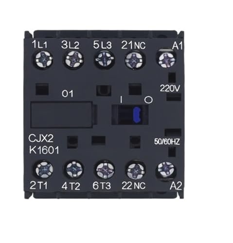 Contacteur AC compact CJX2-K à haute endurance mécanique 16A