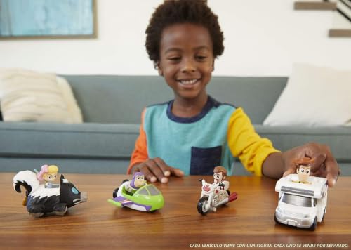 Juguete de Toy Story 4 con Coche de Juguete Mofeta y Mini Figura de Bo Peep 5