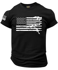 Black - American Flag Guns