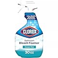 Clorox Bleach Foamer Bathroom Cleaner, 30 Fl Oz (Pack of 2)