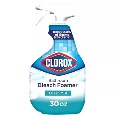 Clorox Bleach Foamer Bathroom Cleaner, 30 Fl Oz (Pack of 2)