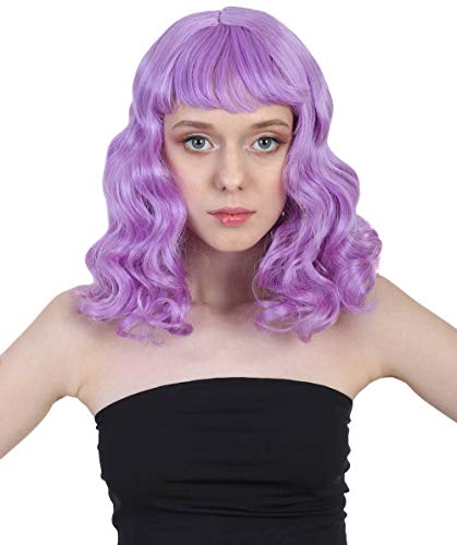 Wigs2you.com �n���E�B���ƃp�[�e�B�[ �v���~�A�� ���f�B�[�X �P�C�e�B �y���[ �}�b�h �|�[�V���� �E�B�b�O �t�@�C�o�[�g�p ���R�Ȍ����� �ϔM�d�l ���K�ȑ����� �A�W���X�^�u���L���b�v�t�� - �p�[�v��