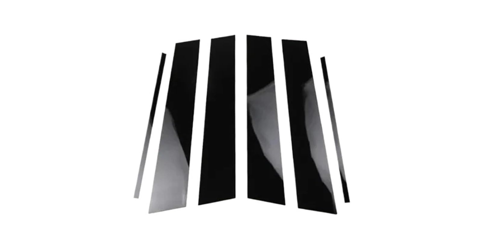 gengpingni Window Trim Cover BC Column Polished Pillar Car Window Pillar Accessories,for Skoda Octavia Mk3 (5E) 2014-2019