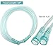 DWCHECK 3 Pack Oxygen Mask for Face Adult with 7 Ft Tube, Adult Oxygen Mask with Adjustable Elastic Strap - Adult Elongated XL