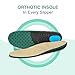 Orthofeet Women's Orthopedic Bordeaux Leather Lorin Hands-Free Slipper, Size 9 Wide