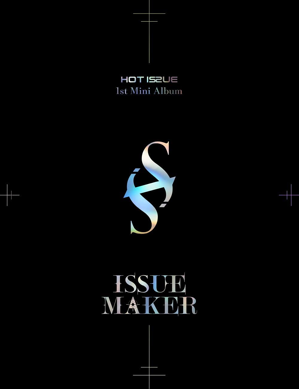 Hot Issue Issue Maker 1st Mini Album CD+80p PhotoBook+1p Lyric Paper+1p Folding Card+1p 3D PhotoCard+1p PhotoCard+1p 3D Sticker+Message PhotoCard SET+Tracking Kpop Sealed