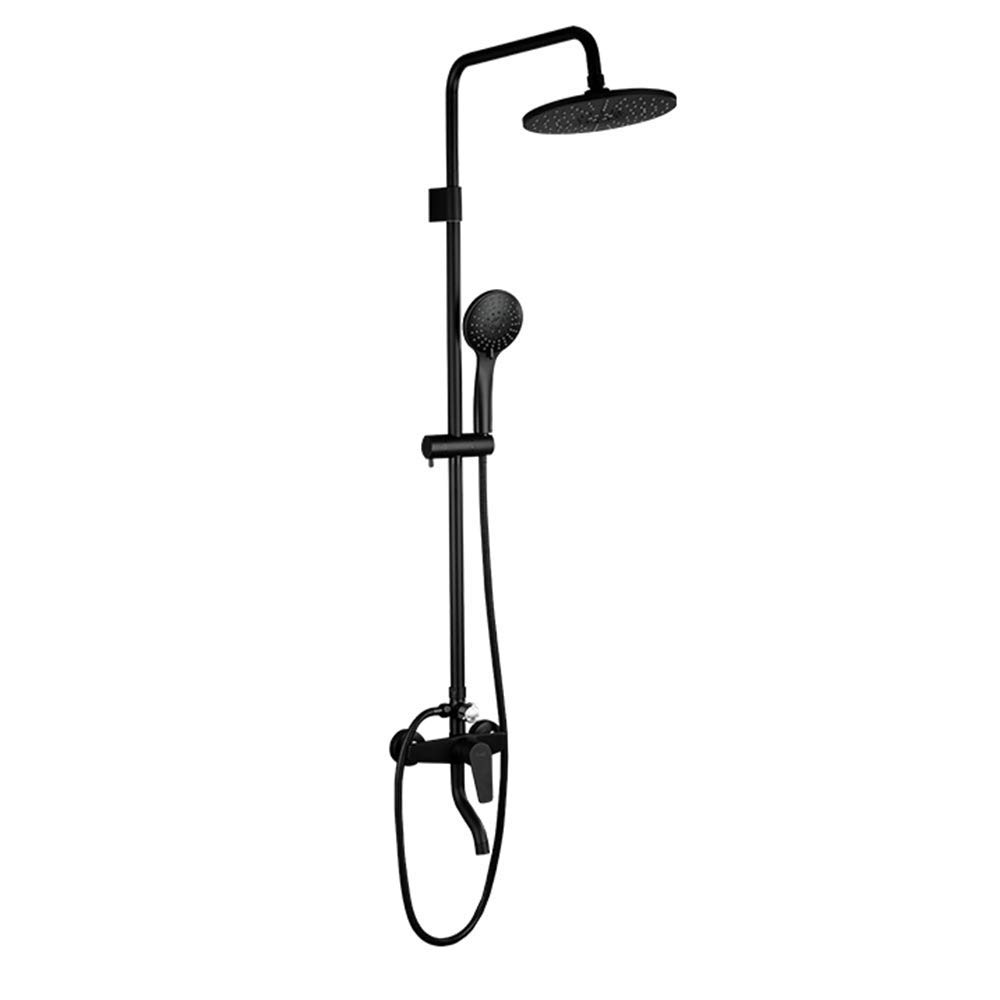 Robinet de douche à effet pluie mural pour remplacer un vieux mitigeur