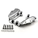 HONGK- Chrome 4-Point Docking Hardware Kit and Detachable 2-Up Tour Pak Mounting Luggage Rack Compatible with 2009-2013 Harley-Davidson Touring [B01FCYZZZI]