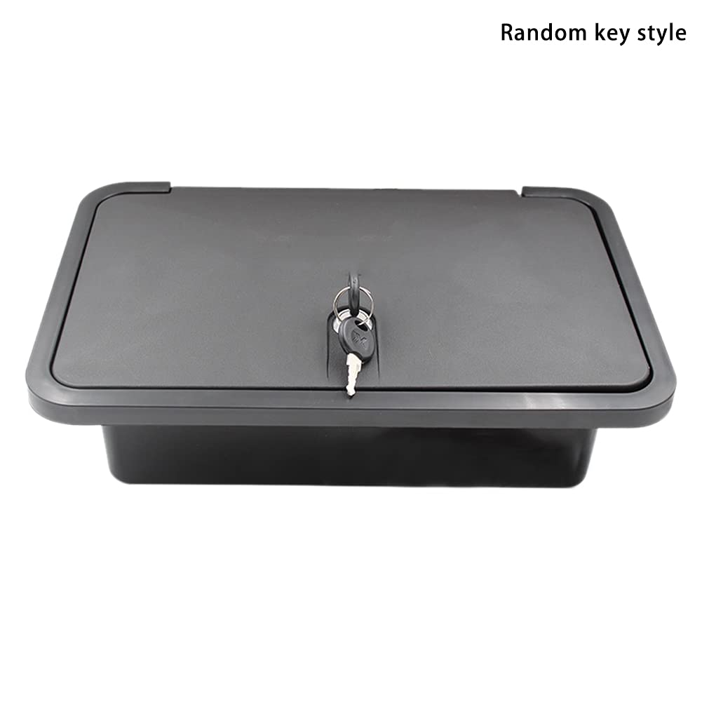 LeGDOr RV buitendouche, bijpassende handdoucheset, zwarte ABS buitendouche kit met 2 sleutels, RV-accessoires voor camper, camper, caravan