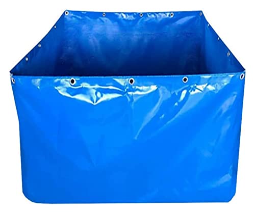 Piscine d'eau pliable en toile imperméable haute résistance avec œillets robustes - 2