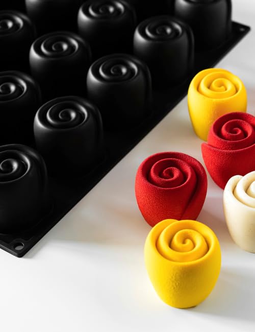 Pavoni Molde de silicona Voluptè 20 porciones individuales