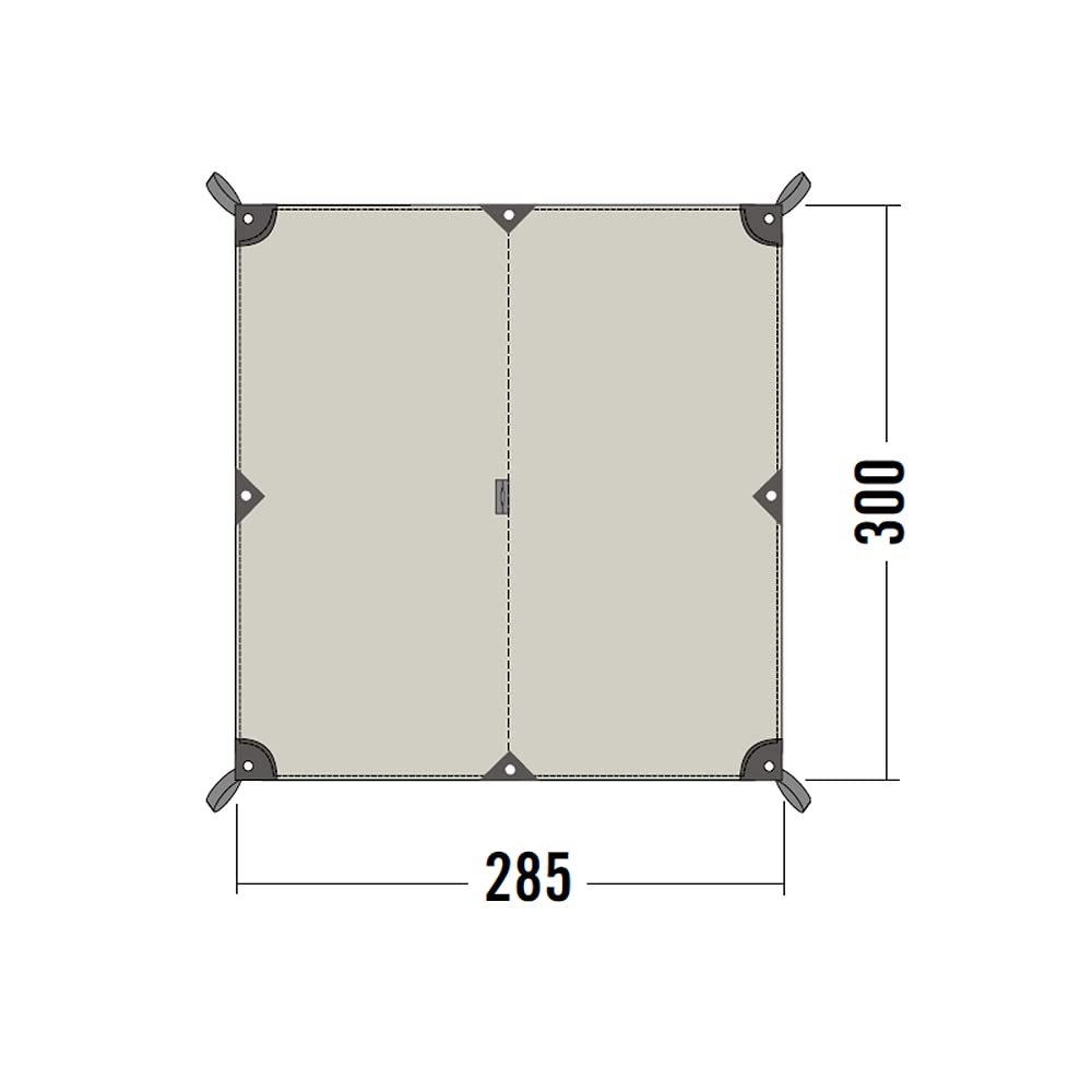Amazon | TATONKA(タトンカ) タープ TARP 2 TC 285 x 300cm