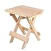 ZIRUIGONG 100% naturalny stołek składany sosnowy do golenia na zewnątrz prysznic pod prysznic, 35x30x40 cm, w pełni montowany, lekki i łatwy do przenoszenia, maksymalna pojemność obciążenia wynosi 70