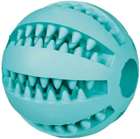 Trixie Denta Fun Baseball Ball, Mintolado, Rubber, Ø6 cm