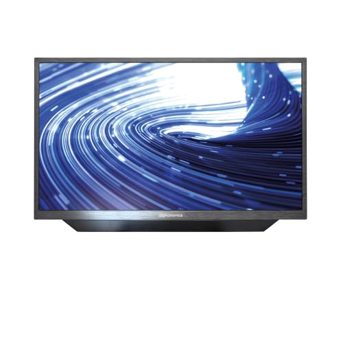alphatronics SLA-22 DW, 55cm, TV 12/24V pour camping-car & caravane, Smart TV, Full-HD, Barre de son intégrée, Lecteur DVD, webOS Hub, Triple Tuner,...