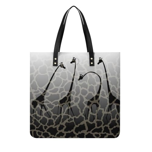 Sac à main shopper girafe pour ne plus manquer de place pendant vos sorties