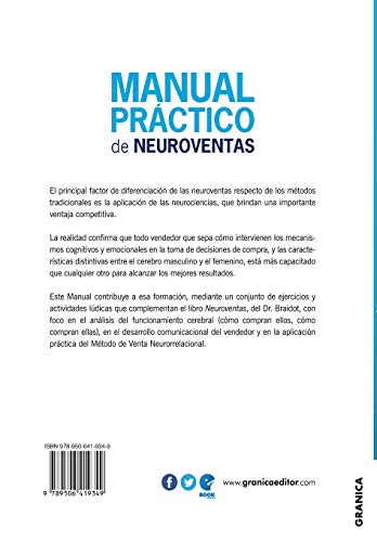 Manual Práctico de Neuroventas: Ejercicios, situaciones y actividades lúdicas para poner a prueba en las ventas.