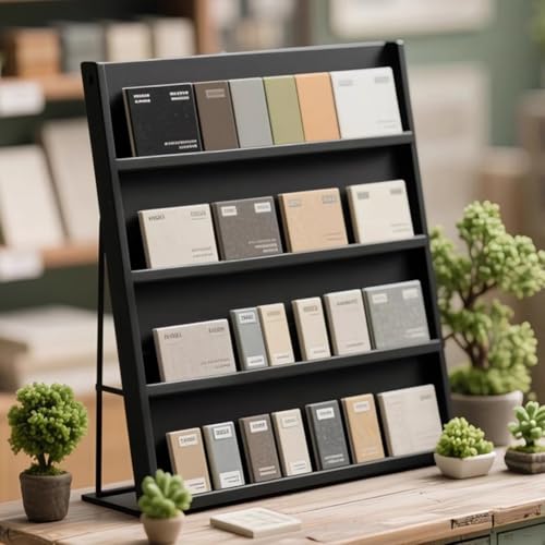 Présentoir de carrelage de bureau et support de magazine chic