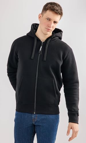 PGWEAR Sudadera con capucha Factor para abrigarse del viento en la grada de futbol 6