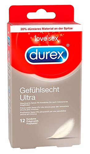 Durex gefühlsecht Ultra Kondome - 12 Stück