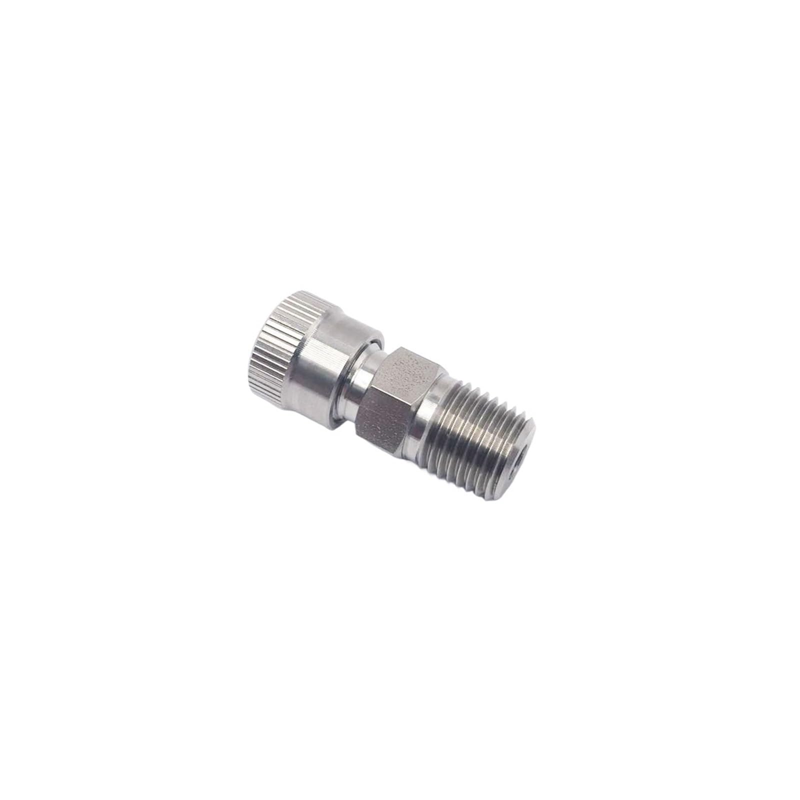 SS-4-UT-1-4, Accesorio de vacío Ultra-Torr de Acero Inoxidable, Conector Macho, Accesorio Ultra-Torr de 1/4 pulg. x NPT Macho de 1/4 pulg.