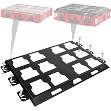 Packout Mounting Full Plate, for Milwaukee Packout Wall Mount Packout Mounting Plate, Metal Base for Milwaukee Toolboxes