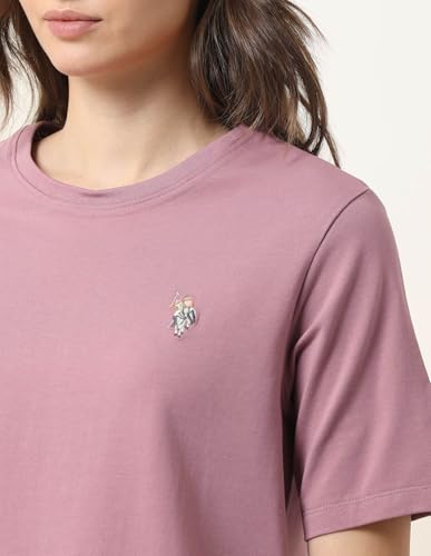 Image of U.S. Polo Assn. Women's Solid Loose Fit T-Shirt