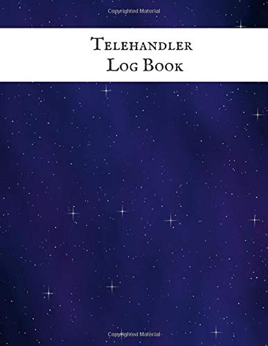 Buy Telehandler Log Book: Telehandler Record Log Book| Telehandler ...