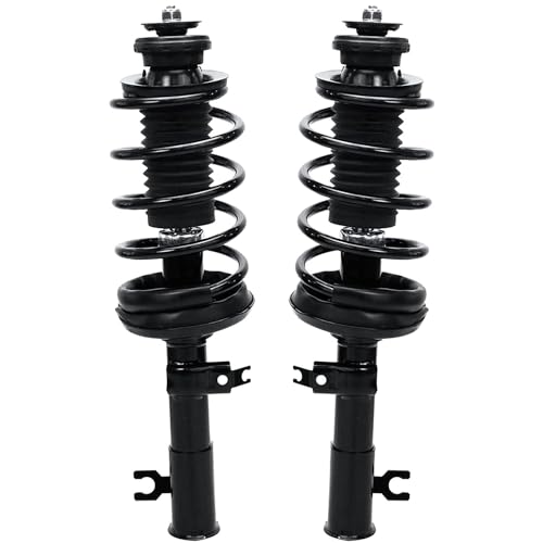 Image of Detroit Axle - 8pc Front End Suspension Kit for Chevrolet Aveo Aveo5 Pontiac G3 Wave, 2 Struts 2 Lower Control Arms w /Ball Joint 2 Outer Tie Rod Ends 2 Sway Bars Replacement