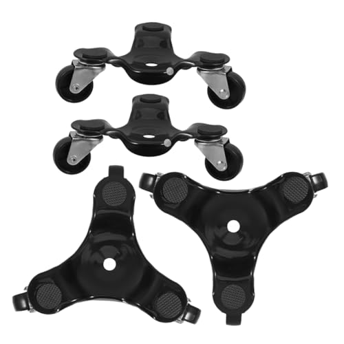 Anneome Moving Roller Dolly 4pcs Metal Furniture Mover Swivel Wheels for Heavy Items Suitable for All Settings