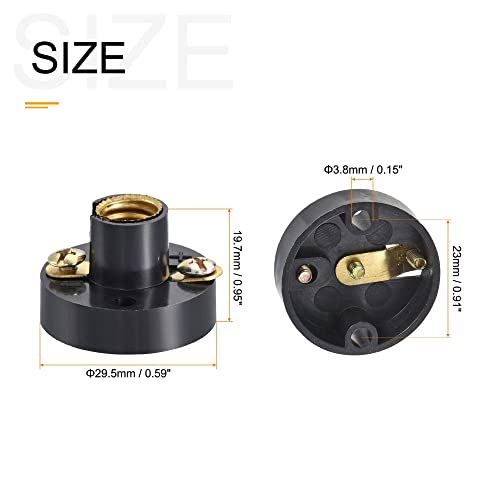 Portalámparas E10 base de tornillo con bombilla de 3,8V para experimentos de electricidad 3