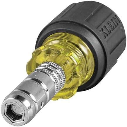 Miniatura 5 de Klein Tools 65131 Destornillador de tuerca 2 en 1, accionamiento deslizante de cabeza hexagonal, 1-1/2 pulgadas