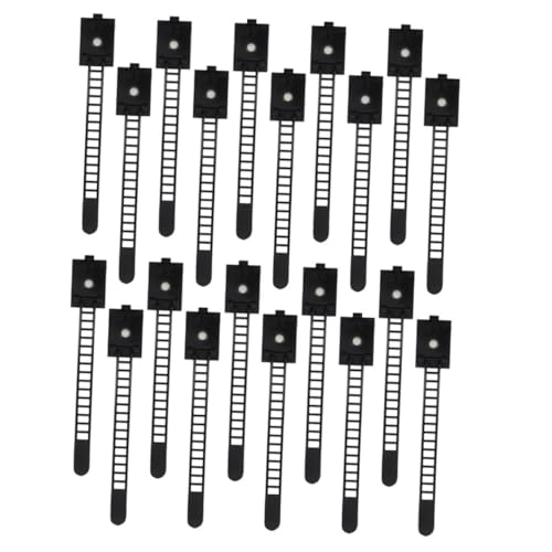 Angoily 25 piezas Clips Adhesivos para Gestión de Cables Organizadores de Cables para Escritorio miniatura 1