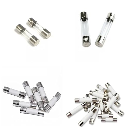 Fusibles à tube en verre à fusion rapide de haute réactivité 5x20 mm calibre 2.5A