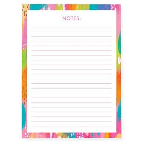 Graphique Large Notepad, Brush Strokes Cover