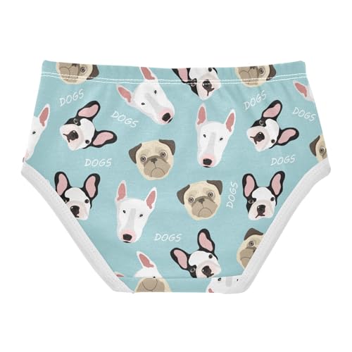 Little Girl Underwear Toddler Panties Kids Undies Dogs Soft Cotton Briefs 2T-8Y2