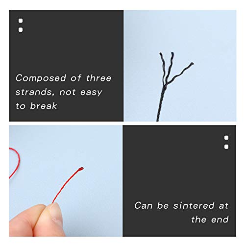 116Yards 0.5Mm Bracelet String Beading Thread Waxed Twine Waxed Polyester Cord Thread Thread Cord For Necklace Bracelet Jewelry Craft Making #TOP3