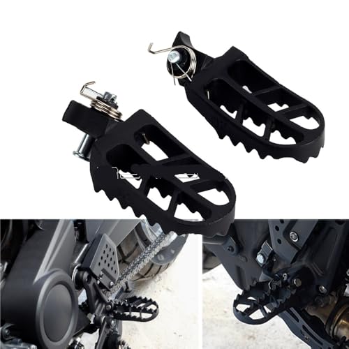 Repose-pieds moto pour Pan America 1250 RA1250S paires de pédales noires - 2