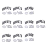 JOERBABU 10個 アクリルキーリング 記念 ミニチュア アルバム キーホルダー チャーム お土産 スタイリッシュ バックパック ペンダント 音楽愛好家向け