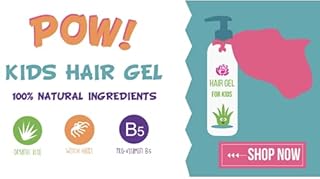Hair Gel for Kids | Light Hold | Chemical Free | Made with Organic Aloe Vera and Vitamins | Safe on Babies, Toddlers, Men and Women | Always Paraben, Sulfate & Fragrance Free | Made in USA (1 Unit)