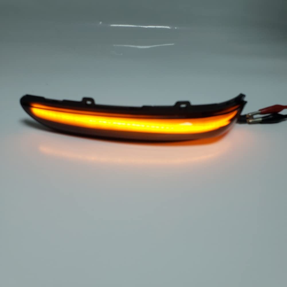 Indicador Lateral Luz LED Espejo Lateral Coche Lámpara Señal Giro Dinámica Que Fluye Para Peugeot 208 2008 2012-2021 Para Citroen C3 III C4 Para Cactus 2017-2021 Piloto lateral
