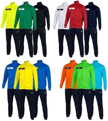 Joma Hombre Chándal, Verde negro, XS