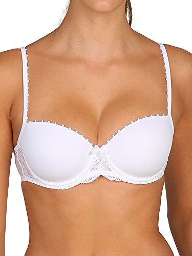 Preisvergleich Produktbild Marie Jo Damen Klassischer BH Weiß weiß 75D Gr. 85F, weiß