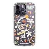 Picture of CASETiFY Clear iPhone 14 Pro Max Case [Not Yellowing / 6.6 ft. 3X Military Grade Drop Protection/Magsafe] - Positive Affirmations - Clear