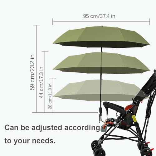 image for Nakazawa Universal Baby Parasol, Baby Stroller Sun Shade Sun Protectio