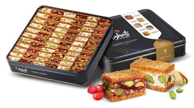 Aghati Delight Turkish Delight Halqoum Kunafa, 0.0353 Ounce