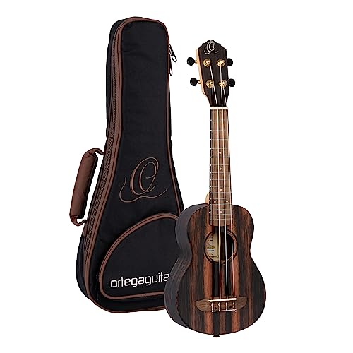 Ortega Guitars - Ukelele de la serie EBONY (RUEB-SO)